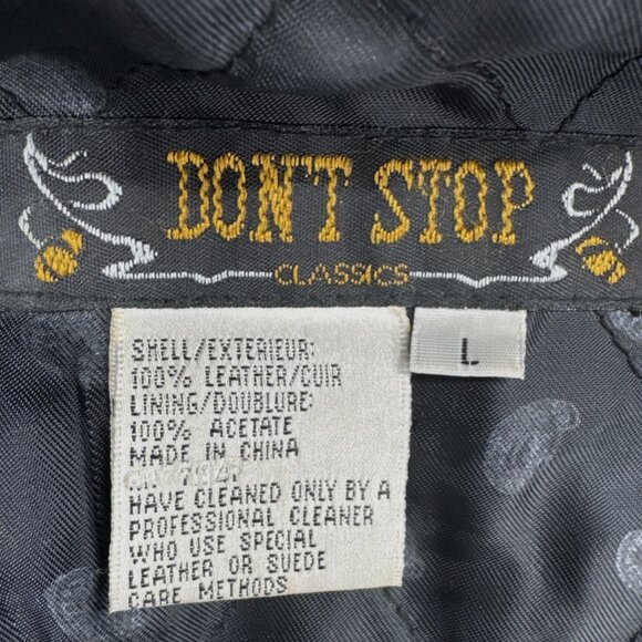 Vintage 90s Suede Leather Jacket Mens Large Bomber Pockets Zip Colorblock Retro - Picture 6 of 16